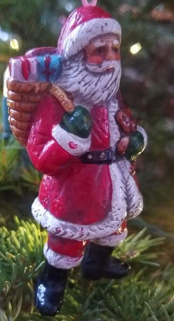 Santa ornament